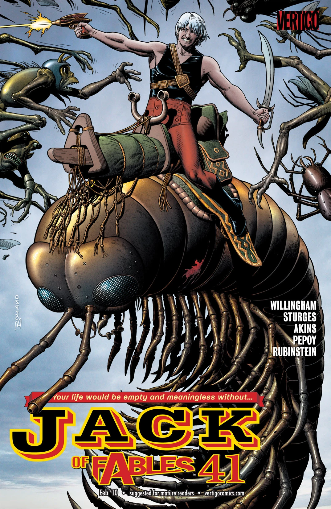 Jack of Fables #41 (DC, 2009 — Cover A) cover